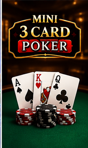Mini 3 Card Poker in Casino World